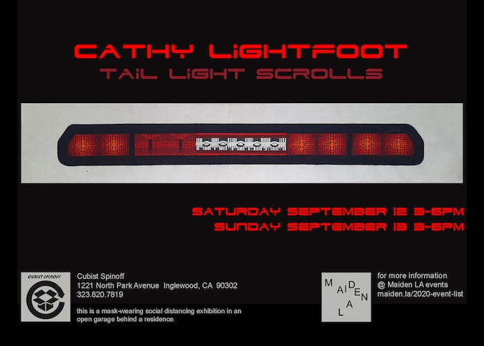 Cathy Lightfoot: Tail Light Scrolls