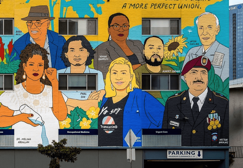 Audrey Chan’s LA Mural for ACLU