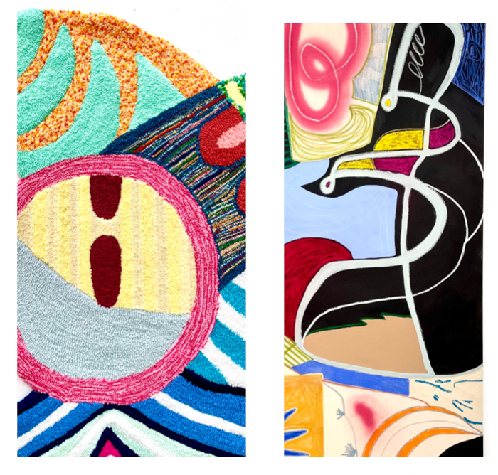 Interactions featuring artworks by Thai Mainhard and Valerie Gobeil