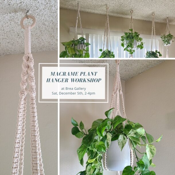 Macrame Plant Hangers Workshop
