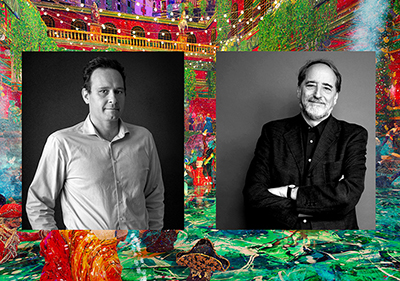 FEDERICO SOLMI AND LAWRENCE WESCHLER IN CONVERSATION AT LUIS DE JESUS LOS ANGELES