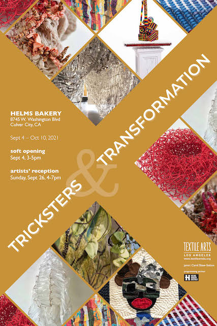 TRICKSTERS & TRANSFORMATION , a textile exhibit