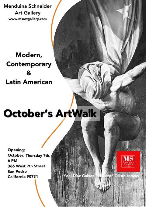 October's Art Walk at Menduina Schneider Art Gallery