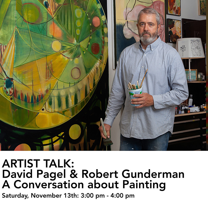 ARTIST TALK: Robert Gunderman & David Pagel: A Conversation about Painting