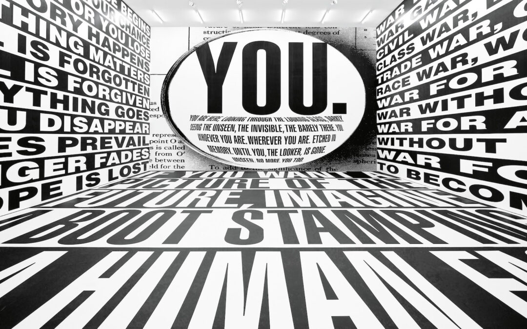 GALLERY ROUNDS: Barbara Kruger Los Angeles County Museum of Art