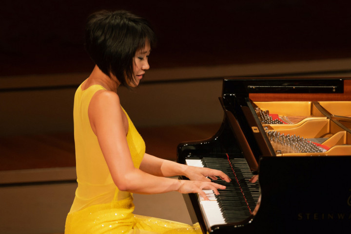 Yuja Wang — April 6, 2022, Disney Hall Aerial feats and blues for Ukraine