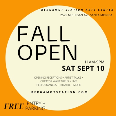 FALL OPEN @ Bergamot Station