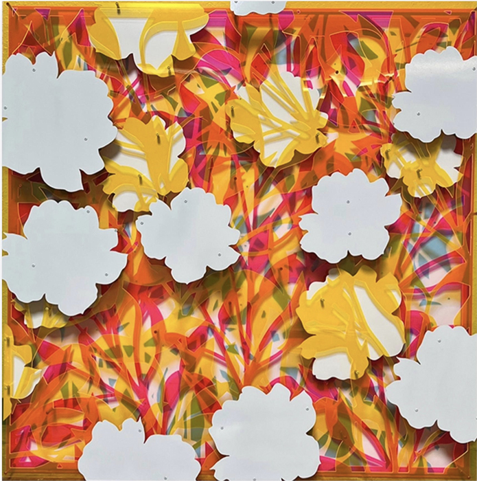 FP Contemporary Presents Abstract Florals \"The Candy Coated Collection\" by artist Michael Kalish