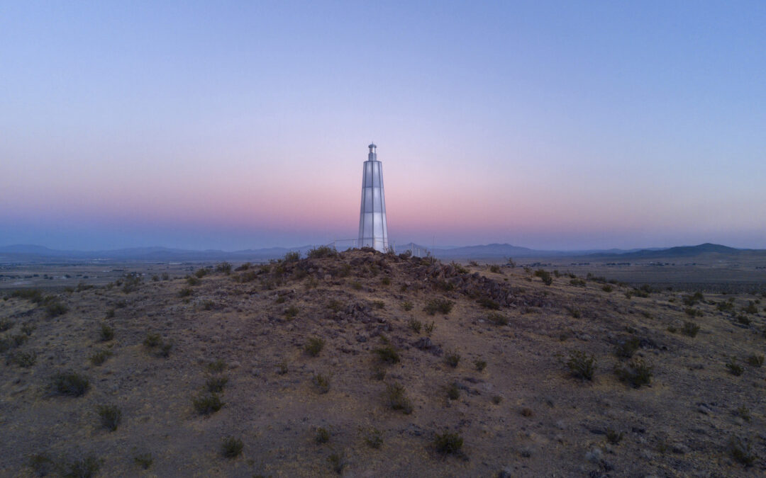 Let There Be Light Daniel Hawkins’ Desert Lighthouse Turns Five