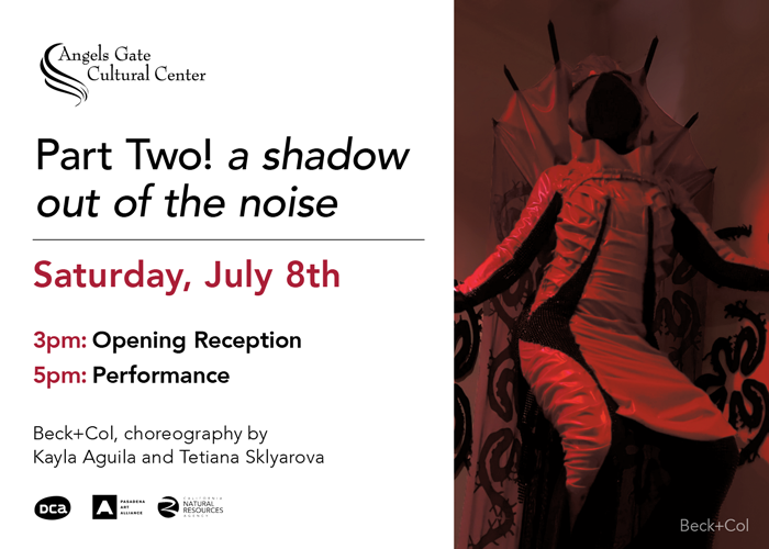 Opening Reception & Performance - Part Two! a shadow out of the noise