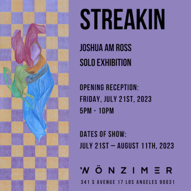 “STREAKIN” Joshua AM Ross Solo Exhibition