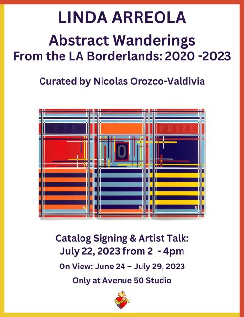 Linda Arreola Abstract Wanderings from the LA Borderlands: 2020 - 2023 Catalog Signing & Artist Talk