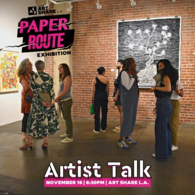 Artist Talk: Paper Route exhibition