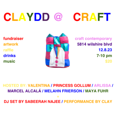 CLAYDD @ CRAFT