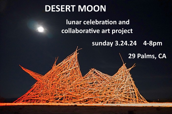 DESERT MOON = lunar celebration and collaborative art project