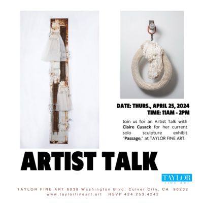 Artist Talk with Claire Cusack