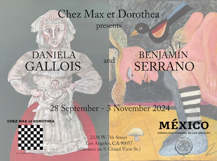 Daniela Gallois and Benjamín Serrano Opening Reception at Chez Max et Dorothea | Los Angeles