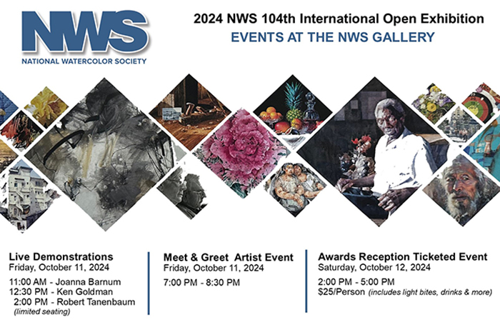 2024 National Watercolor Society 104th International Open Exhibition