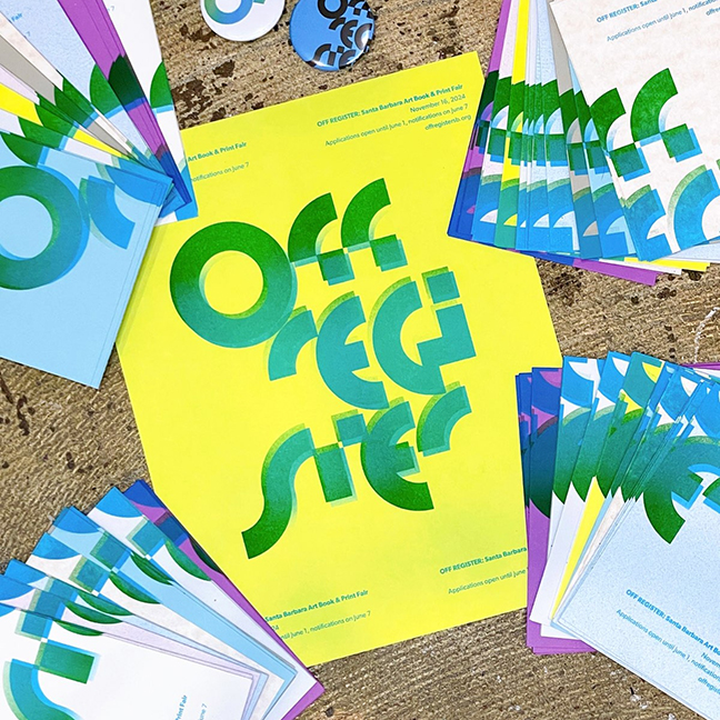 Off Register: Santa Barbara Art Book and Print Fair