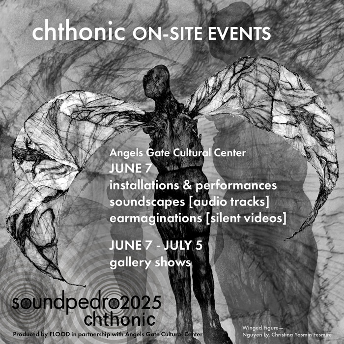 soundpedro2025 chthonic – Annual Sound Art Festival