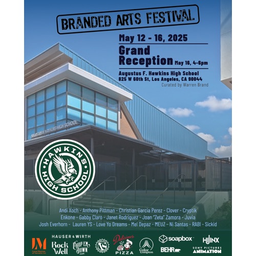 Branded Arts Festival: Grand Reception at Augustus F. Hawkins High School