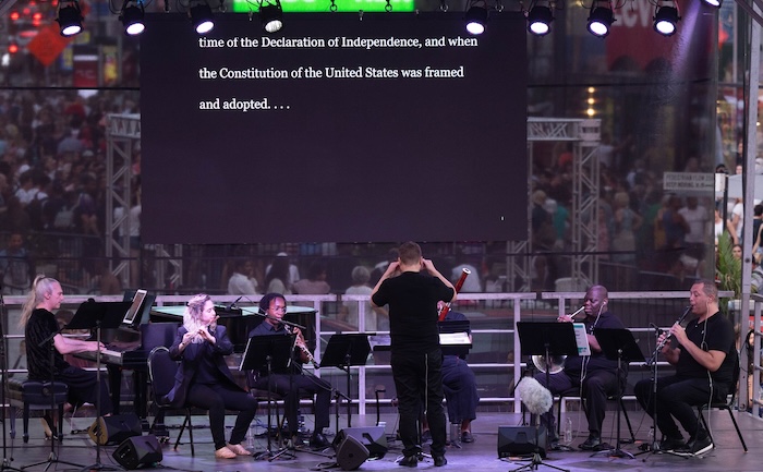 Preview Performance: ‘Manifestos 7’ by Charles Gaines