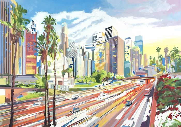 BEN SCHWAB: Here and There: Los Angeles