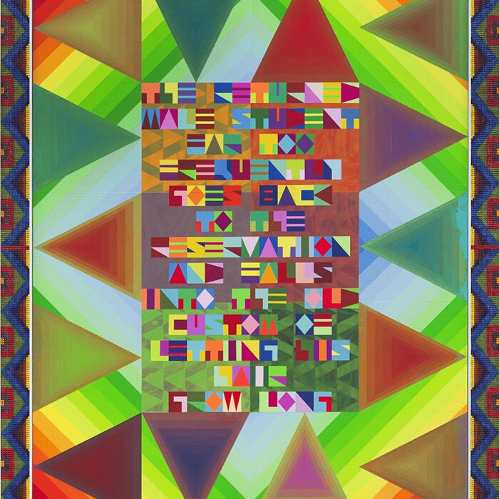 Jeffrey Gibson: the space in which to place me