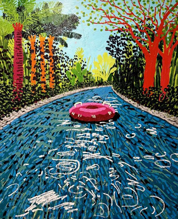 "Through the Brush" - Andrew Max Modlin Solo Exhibition Opening