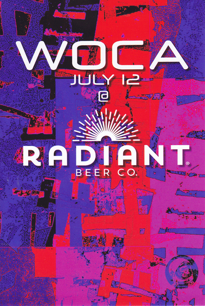 WOCA Art Show at Radiant Beer Company