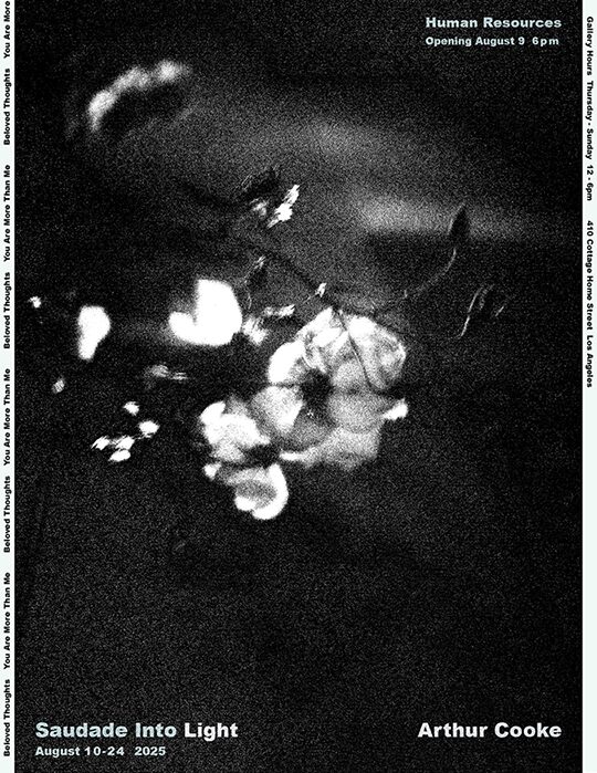 Arthur Cooke: Saudade Into Light