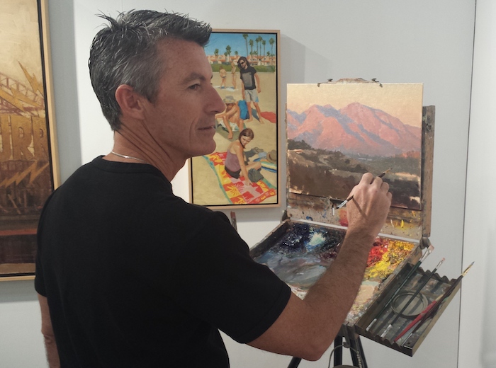 Plein Air Painting Demonstration with Michael Obermeyer - A California Art Club Program