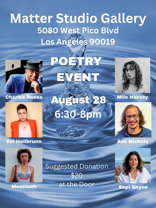 Transcending Matter: A Poetry Event
