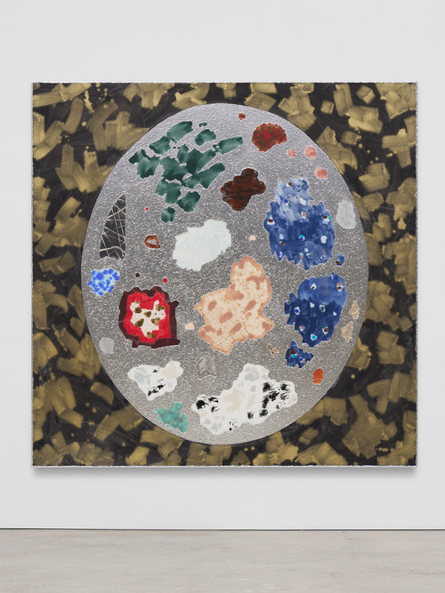 Opening reception for "#34" by Rebecca Morris at Regen Projects
