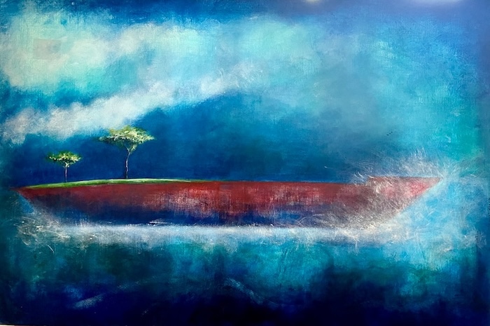 Opening Reception for both gallery\'s with artists Annie Marini-Genzon and Sylvain Latendresse
