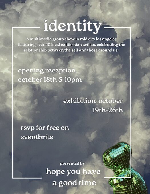 hope you have a good time: identity