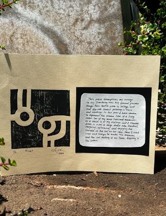 Books & Art: Linocut Printing Workshop 