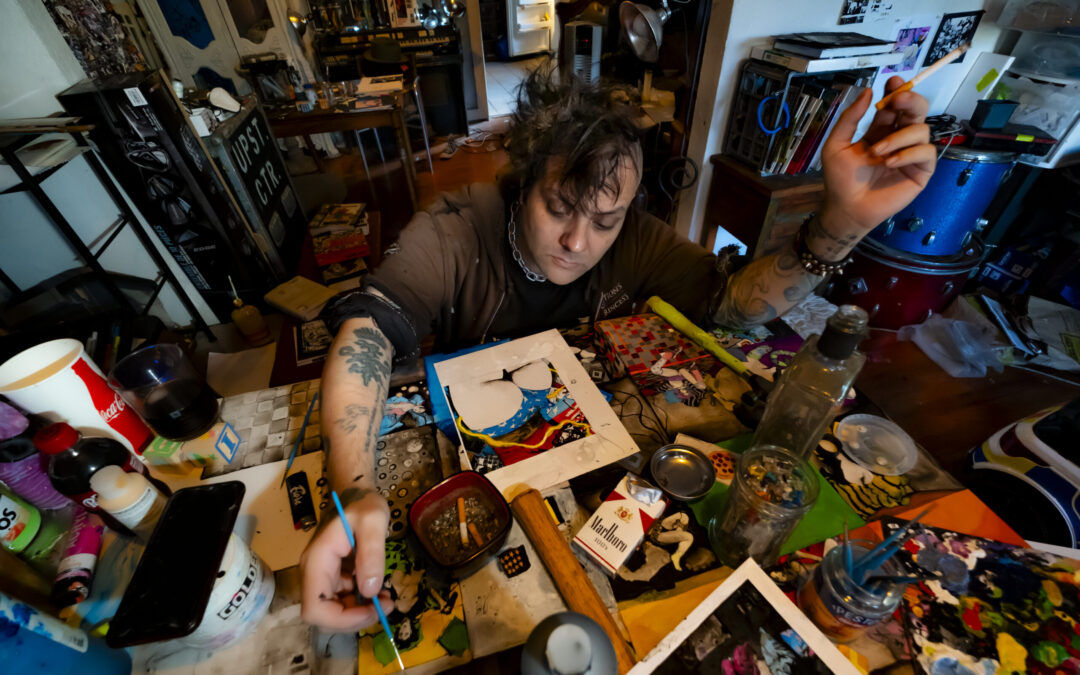 AT HOME IN THE CHAOS In the studio with Zak Smith