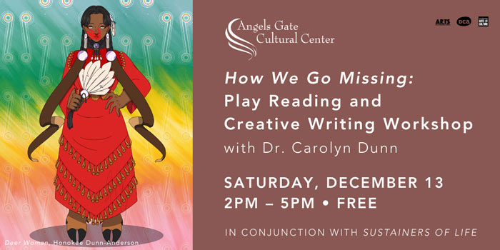 How We Go Missing: Play Reading and Creative Writing Workshop