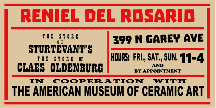 The Store of Sturtevant’s The Store of Claes Oldenburg