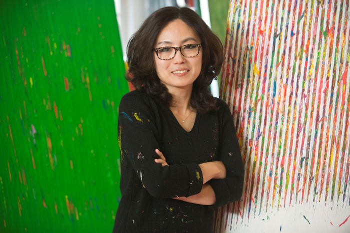 GALERIE XII – HUR Kyung-Ae, The Moment Color Breathes. 3 – 5 pm: Opening Reception for the Artist.