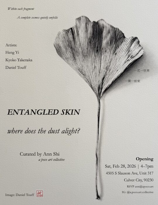 Entangled Skin: Where Does the Dust Alight?
