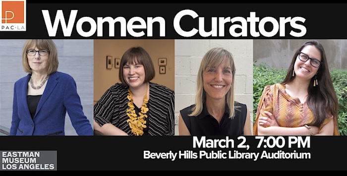 Photographic Arts Council Los Angeles presents “Women Curators” a Free In-Person Panel Discussion