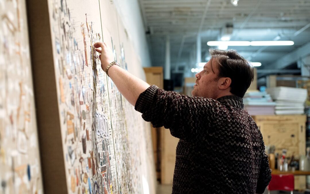 AN ARTIST ANSWERS QUESTIONS Elliott Hundley