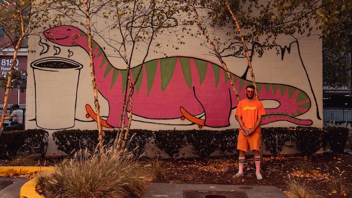 Online Artist Talk by Conceptual Skateboarder Abe Dubin (Orange Man) and Friends