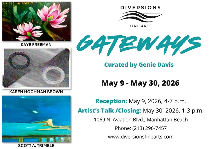 GATEWAYS: May Exhibition Diversions Fine Arts Gallery