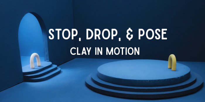 Stop, Drop, + Pose: Clay in Motion