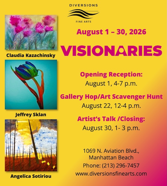 VISIONARIES, August Exhibition Diversions Fine Arts Gallery