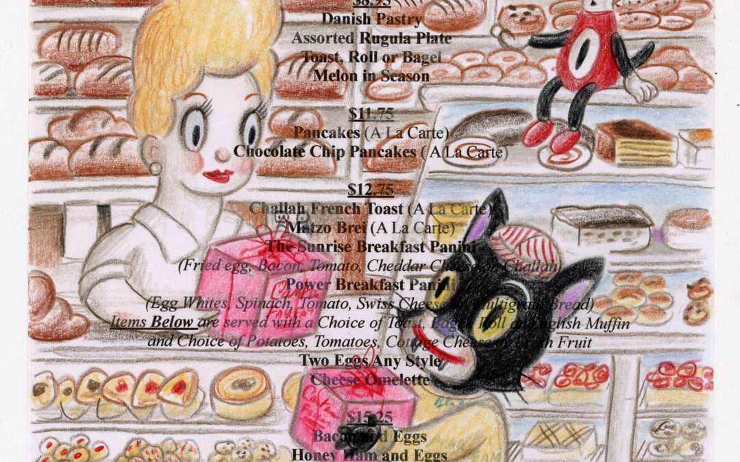 GARY BASEMAN at Johnie's Coffee Shop Restaurant