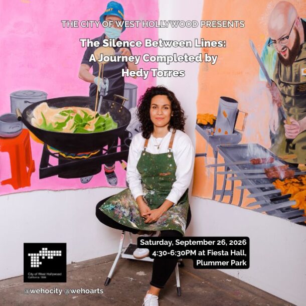The Silence Between Lines: A Journey Completed – A Live Art event by Hedy Torres